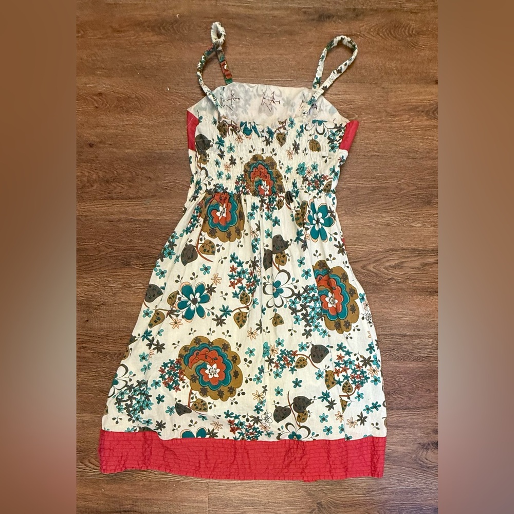 🌸 Magic Boho Floral Cotton Sundress - Picture 2 of 11
